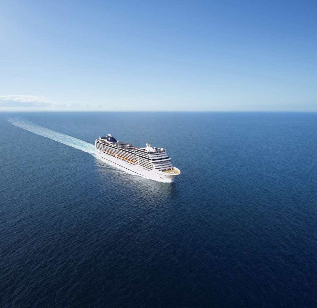 face masks on a cruise