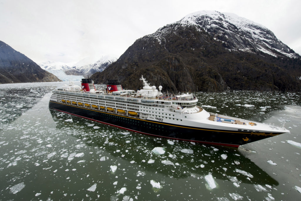 Disney Cruise Line Reveals New Itineraries for Summer 2022
The Disney Wonder cruise ship sails past glaciers in a fjord as part of its Alaska itinerary. These scenic destinations are home to towering waterfalls, mammoth glaciers, rugged mountaintops and wildlife. (Diana Zalucky, photographer)