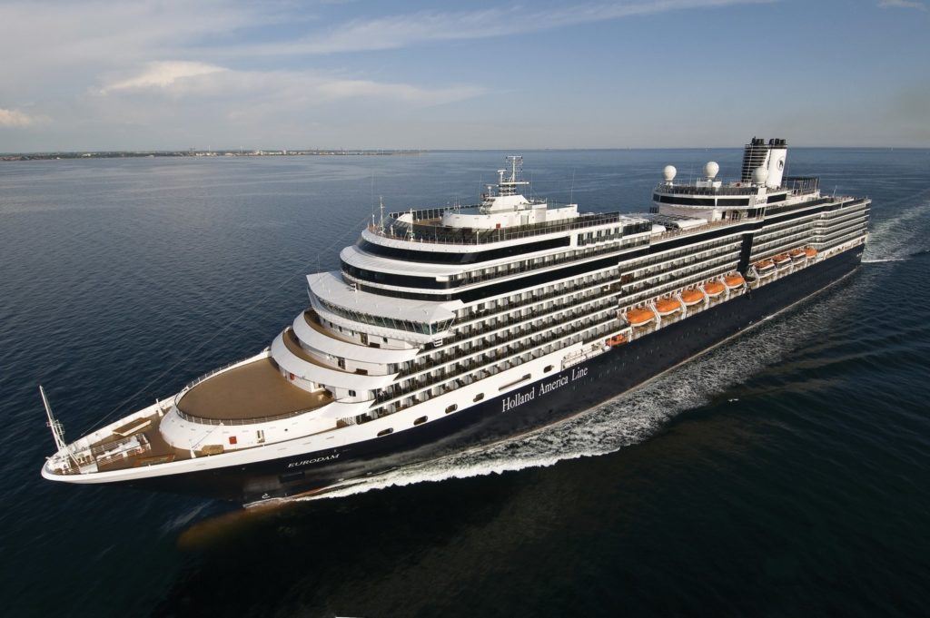 Holland America Line's Eurodam Extends 2021 Mediterranean Cruise Season