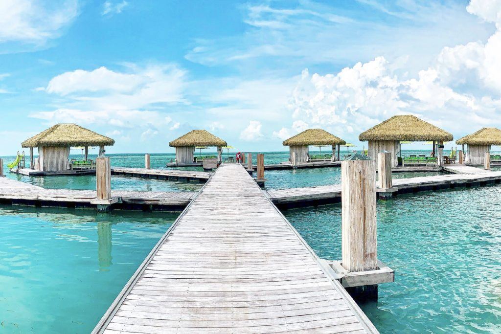 Coco Beach Club Floating Cabanas