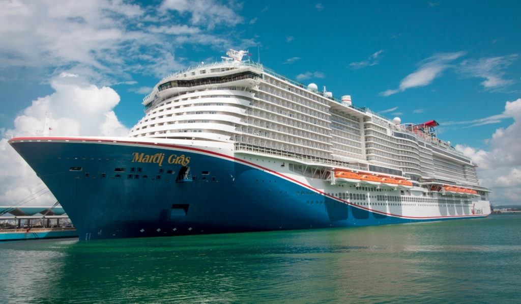 Carnival Mardi Gras Inaugural Sailing | Carnival Corporation on Pace to Restart Over 50% of Fleet Capacity by October