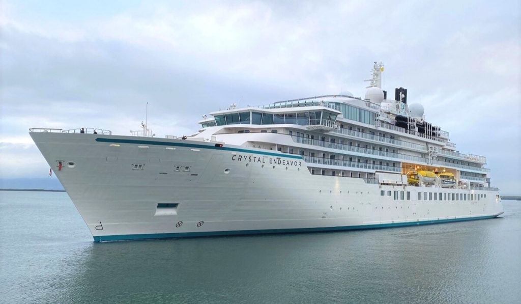 Crystal Endeavor Makes U.S. Debut This Fall - First Cruise Line Extends Vaccine Requirement Through 2022