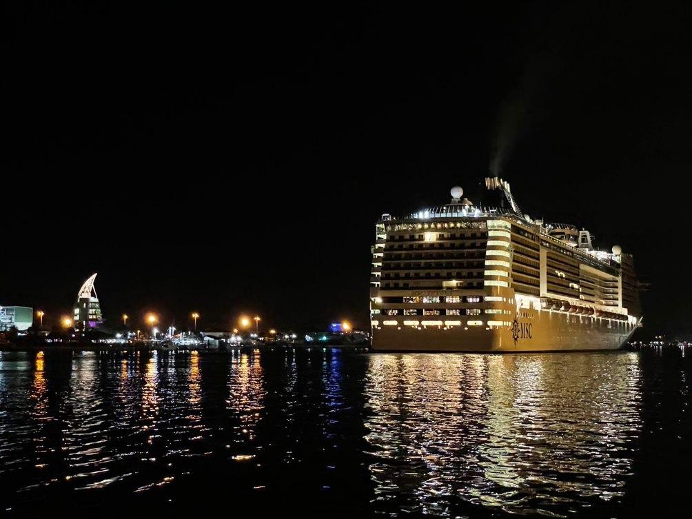 MSC Divina Sets Sail From New Homeport of Port Canaveral