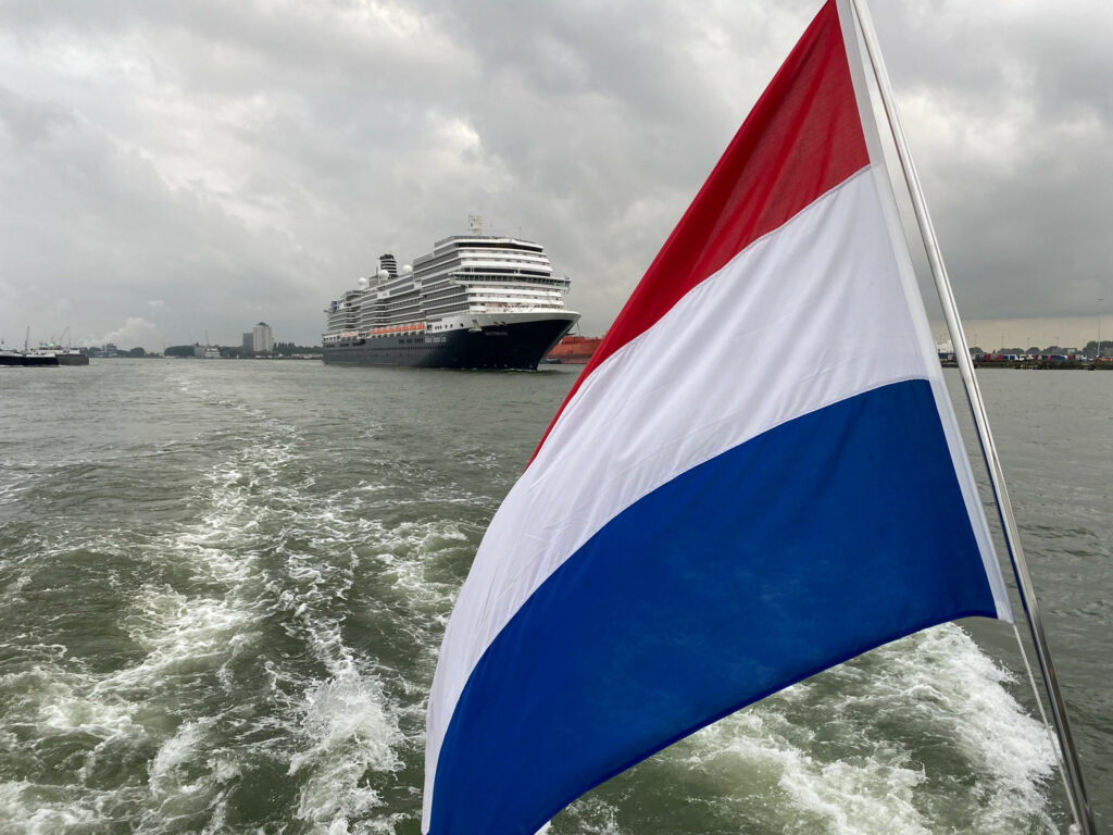 Holland America Line's Rotterdam Departs on Maiden Voyage
